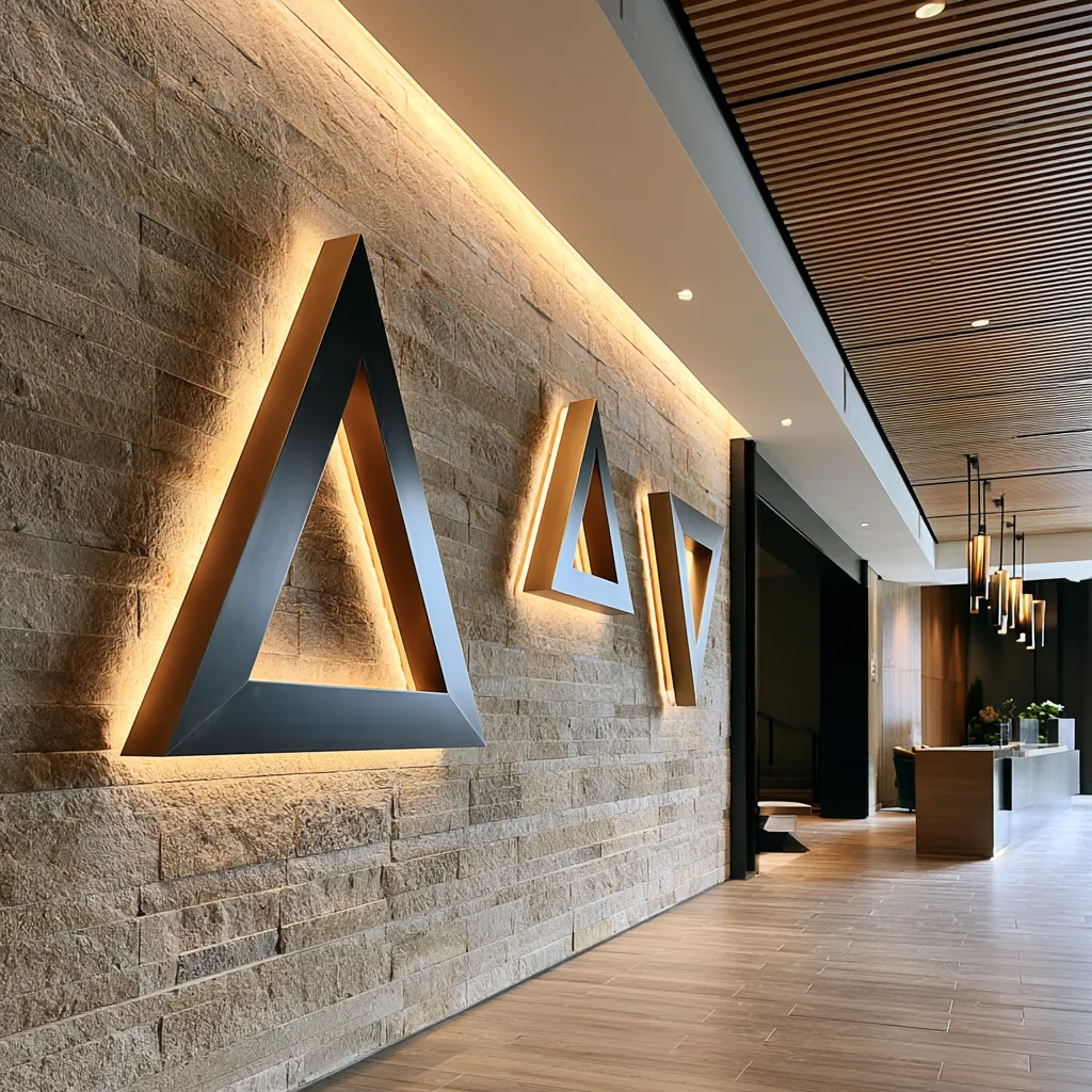 Custom architectural signage craftsmanship